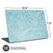 Crystal Turquoise Universal Laptop 13in (10.6 x 7.6in) Skin